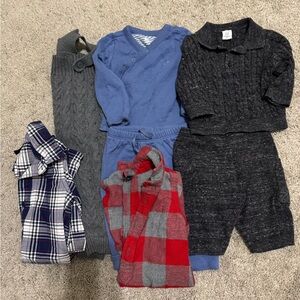 Kids Baby Gap Winter boys bundle Size 3-6 Mos p